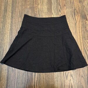 Athleta Ponte Twill Black Skirt Size 0